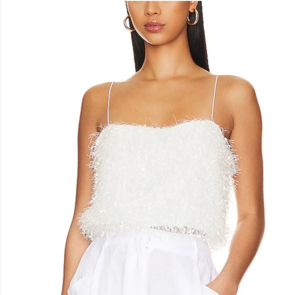 Show Me Your Mumu She Cute Top - White - Size Small